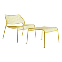 Hot Mesh Lounge Chair in Natural Yellow - Angle 8