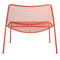 Hot Mesh Lounge Chair in Humble Red - Angle 6