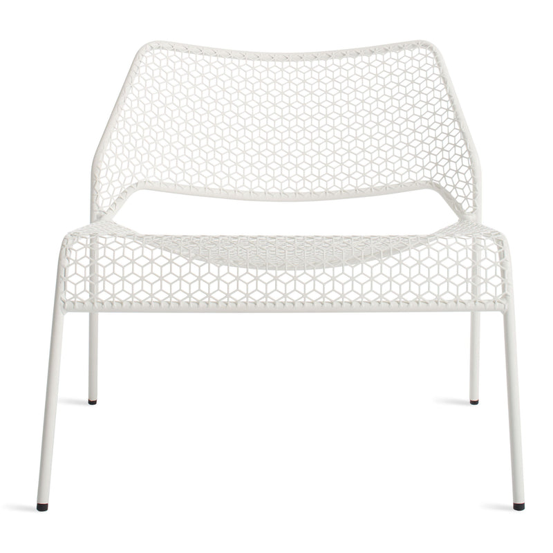 Hot Mesh Lounge Chair in Off White - Angle 1