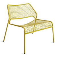 Hot Mesh Lounge Chair in Natural Yellow - Angle 4
