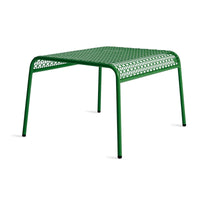 Hot Mesh Ottoman in Green - Angle 2