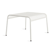 Hot Mesh Ottoman in Off White - Angle 2