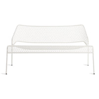 Hot Mesh Settee in Off White - Angle 1