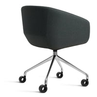 Host Task Chair in Maharam Messenger in Everglade - Angle 9