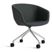 Host Task Chair in Maharam Messenger in Everglade - Angle 1