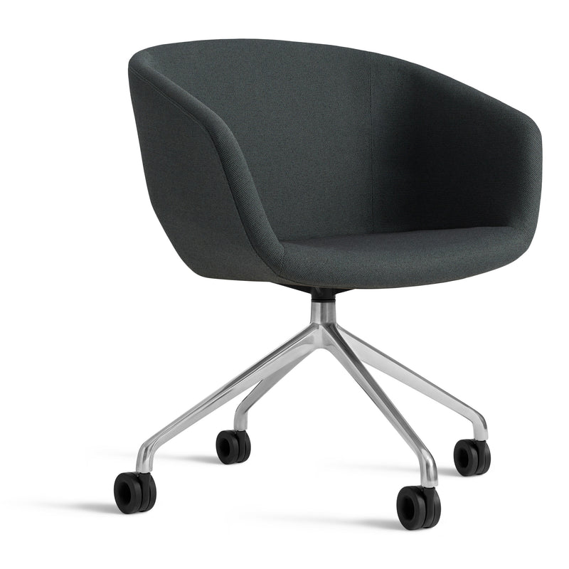 Host Task Chair in Maharam Messenger in Everglade - Angle 1