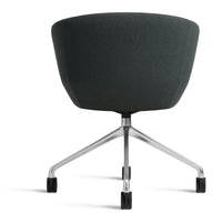Host Task Chair in Maharam Messenger in Everglade - Angle 10