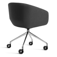Host Task Chair in Maharam Meld in Panda - Angle 9
