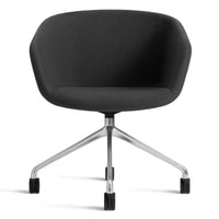 Host Task Chair in Maharam Meld in Panda - Angle 7