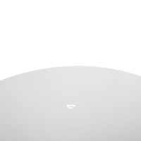 Hot Mesh 30&quot; Bar Table in Off White - Angle 3