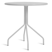 Hot Mesh 30" Café Table in Off White - Angle 1