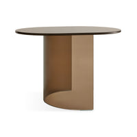 Half Past Small Side Table in Bronze - Angle 3