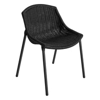 Hint Chair in Black - Angle 4