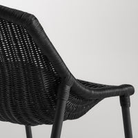 Hint Chair in Black - Angle 8
