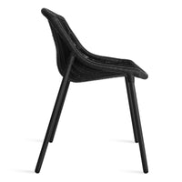 Hint Chair in Black - Angle 5