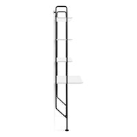 Hitch Bookcase and Desk in White - Angle 5