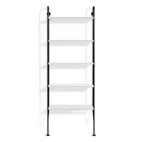 Hitch Bookcase in White - Angle 1