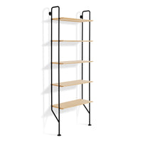 Hitch Bookcase in White Oak - Angle 4