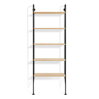 Hitch Bookcase in White Oak - Angle 1