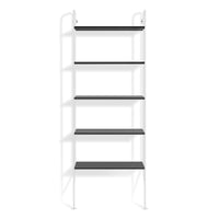 Hitch Bookcase in Black - Angle 1