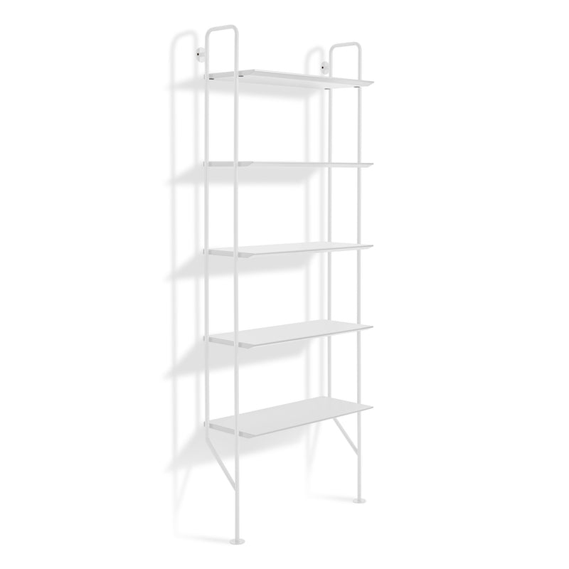 Hitch Bookcase in White