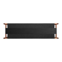 Invitation 64&quot; Bench in Walnut - Angle 7