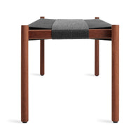 Invitation 64&quot; Bench in Walnut - Angle 5