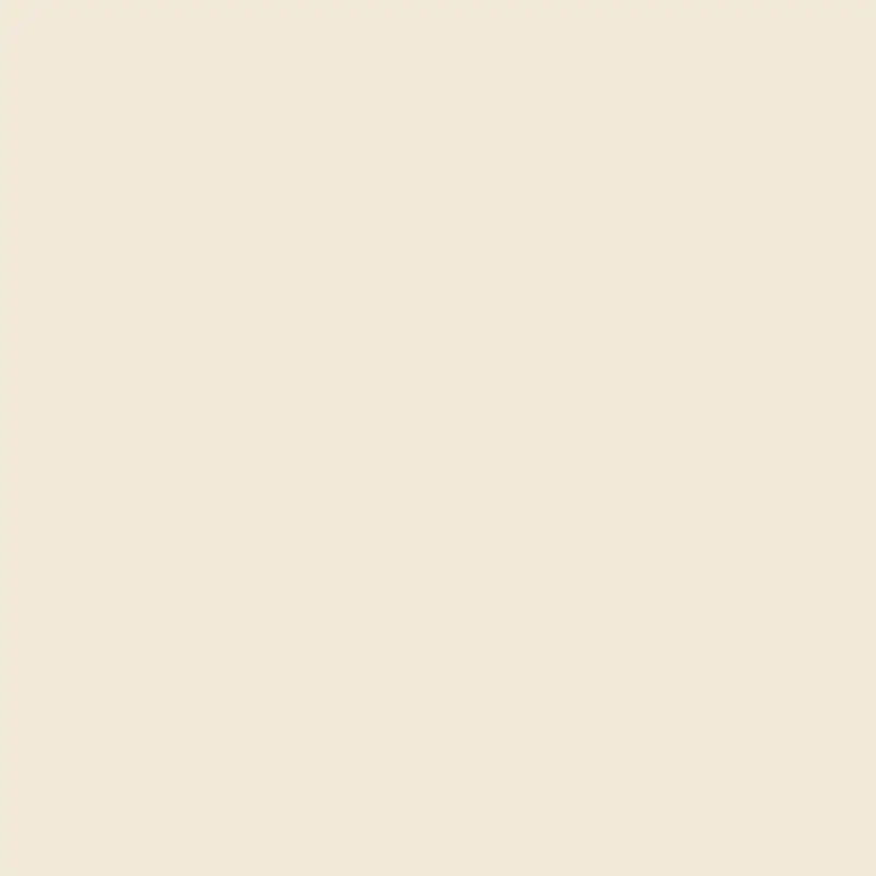 A plain white sample paint swatch