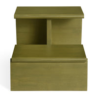 Jut Step Stool in Loden - Angle 4