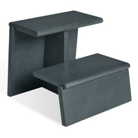 Jut Step Stool in Midnight - Angle 2