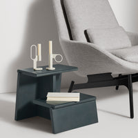 Jut Step Stool in Midnight - Angle 10