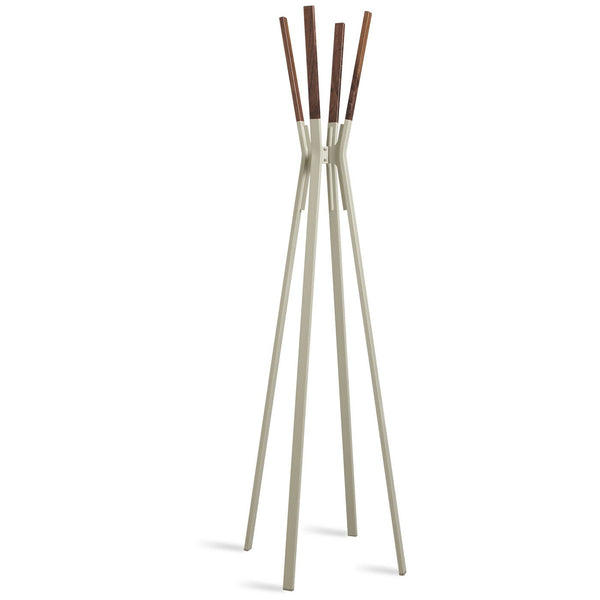 Splash Coat Rack in Grey Green - Angle 1