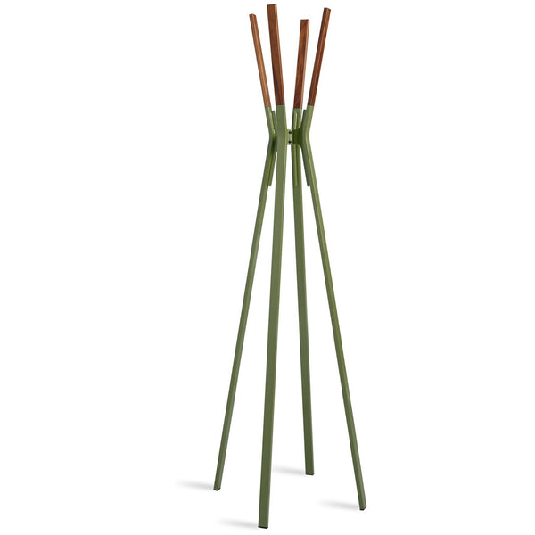 Splash Coat Rack in Olive - Angle 1
