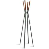 Splash Coat Rack in Slate - Angle 1