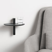 Sidekick Shelf in Black on Ash - Angle 13