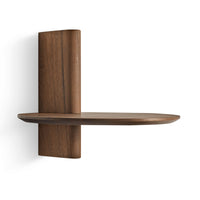 Sidekick Shelf in Walnut - Angle 3