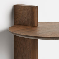 Sidekick Shelf in Walnut - Angle 15