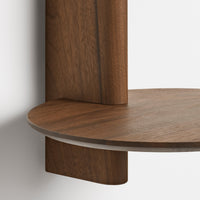 Sidekick Shelf in Walnut - Angle 14