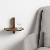 Sidekick Shelf in Walnut - Angle 12