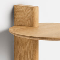 Sidekick Shelf in White Oak - Angle 15