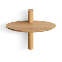 Sidekick Shelf in White Oak - Angle 10