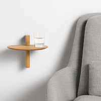 Sidekick Shelf in White Oak - Angle 13