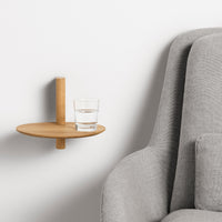 Sidekick Shelf in White Oak - Angle 12