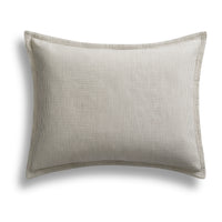 Kimball Stripe Duvet Set in Charcoal / White Stripe - Angle 4