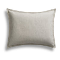 Kimball Stripe Duvet Set in Charcoal / White Stripe - Angle 4