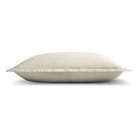 Kimball Stripe Duvet Set in Loden Green / Putty Stripe - Angle 6