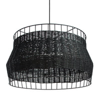 Laika Large Pendant Light in Black - Angle 2