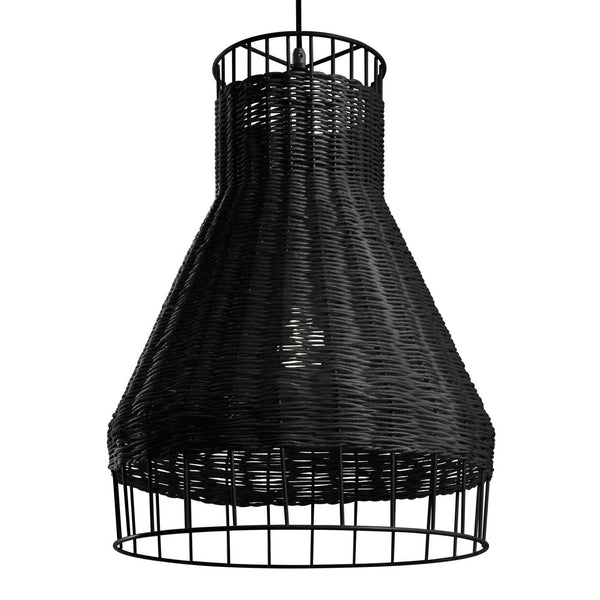 Laika Medium Plus Pendant Light in Black - Angle 1