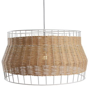 Laika Large Pendant Light in Natural - Angle 1