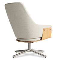 Lock Lounge Chair in Maharam Mode in Clavicle - Angle 5